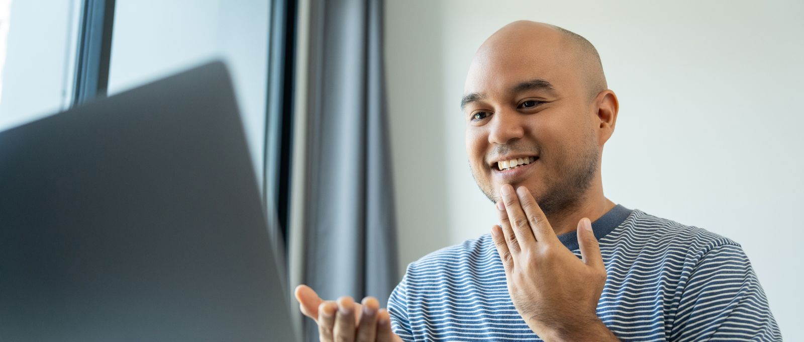 Young girl with hearing aids